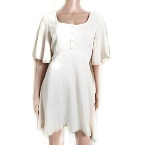 NWT Bow + Arrow | Cream Flowy Cutout Dress